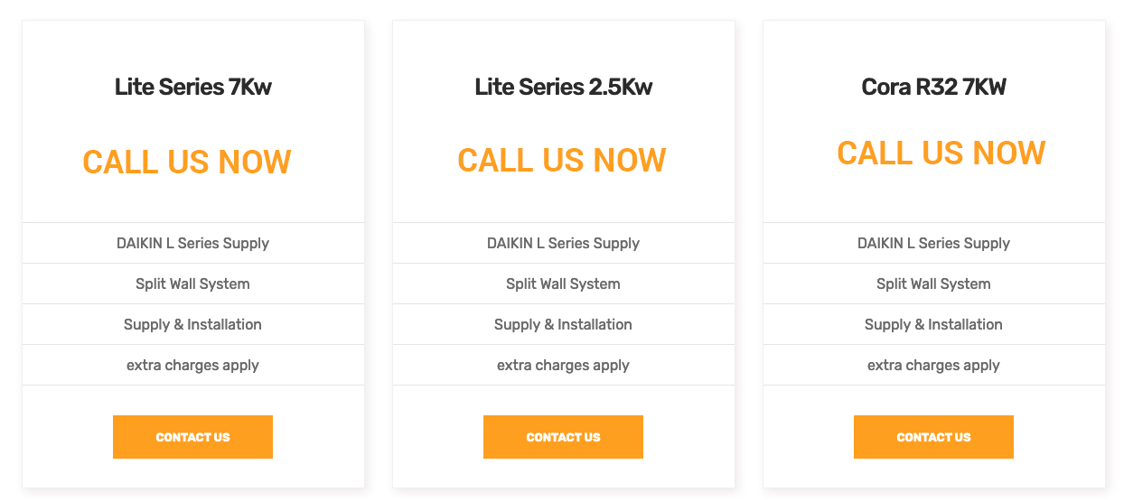 Aircon Contact Now - Call 0426 633 550